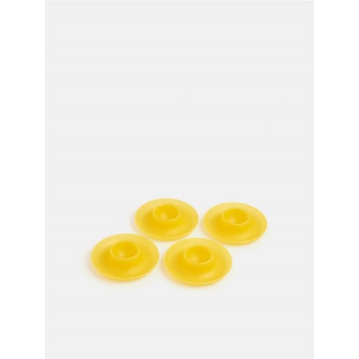 Sinsay - Kieliszek do jajek 4 pack - żółty Sinsay Jeden rozmiar Sinsay