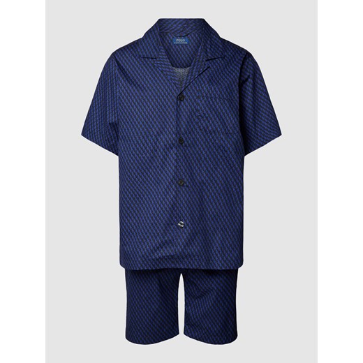 Piżama ze wzorem z logo na całej powierzchni ze sklepu Peek&Cloppenburg  w kategorii Piżamy męskie - zdjęcie 168750580