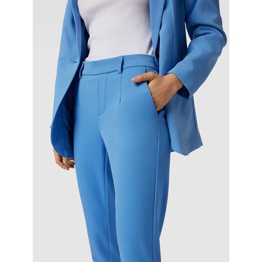 Spodnie materiałowe o kroju slim fit z wpuszczanymi kieszeniami model ‘Lisa’ Object 34 Peek&Cloppenburg 