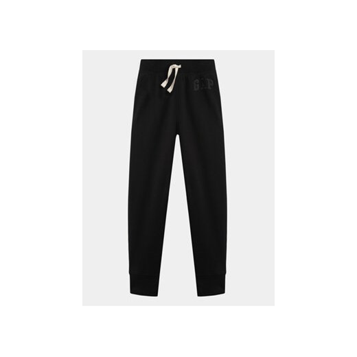 Gap Spodnie dresowe 860249-00 Czarny Regular Fit ze sklepu MODIVO w kategorii Spodnie chłopięce - zdjęcie 168754192