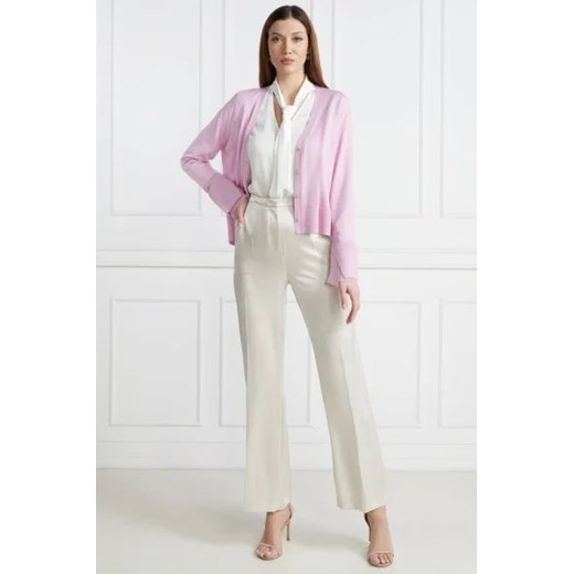 Marc Cain Wełniany kardigan | Loose fit Marc Cain 38 Gomez Fashion Store