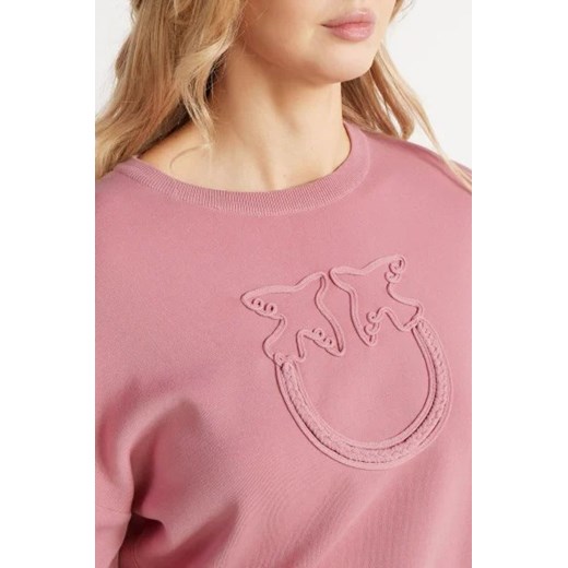 Bluza damska Pinko różowa z poliamidu 