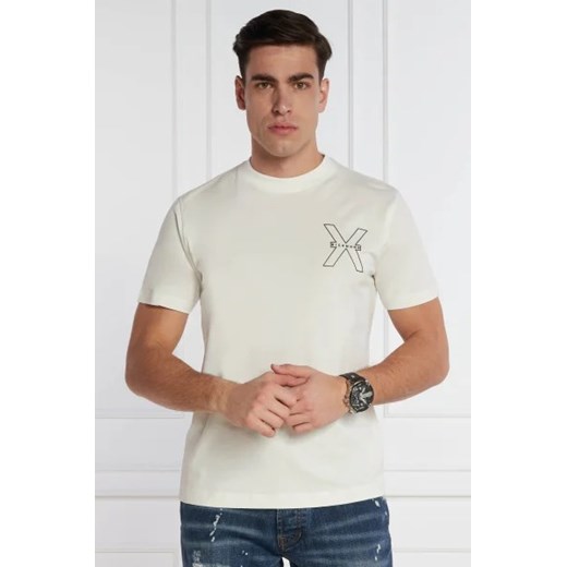 T-shirt męski Richmond X z krótkimi rękawami biały 