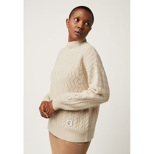 Rodier Wełniany sweter w kolorze beżowym ze sklepu Limango Polska w kategorii Swetry damskie - zdjęcie 168755974