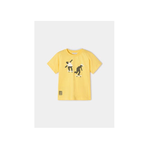 Mayoral T-Shirt 3013 Żółty Regular Fit ze sklepu MODIVO w kategorii T-shirty chłopięce - zdjęcie 168756794