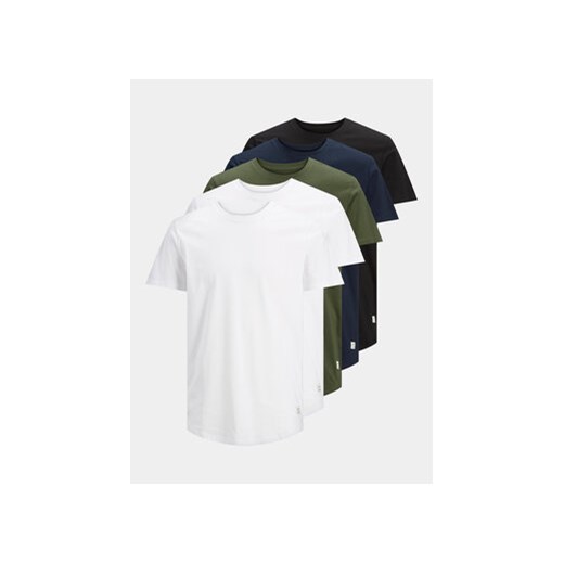 Jack&Jones Komplet 5 t-shirtów Noa 12183653 Kolorowy Regular Fit ze sklepu MODIVO w kategorii T-shirty męskie - zdjęcie 168756902