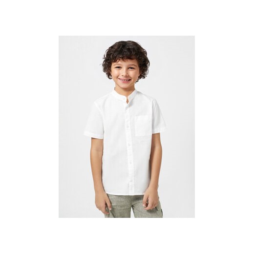Mayoral Koszula 6118 Biały Regular Fit ze sklepu MODIVO w kategorii Koszule chłopięce - zdjęcie 168757013