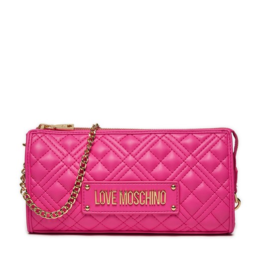 Torebka LOVE MOSCHINO JC4011PP1ILA0615 Fuxia ze sklepu eobuwie.pl w kategorii Kopertówki - zdjęcie 168758011