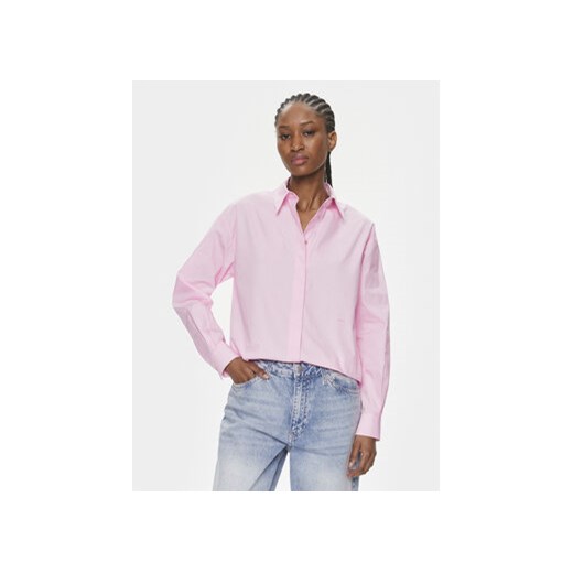 Pinko Koszula Bridport 100233 A19U Różowy Regular Fit ze sklepu MODIVO w kategorii Koszule damskie - zdjęcie 168761452