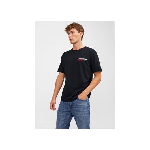 Jack&Jones T-Shirt Corp 12233999 Czarny Standard Fit ze sklepu MODIVO w kategorii T-shirty męskie - zdjęcie 168761683