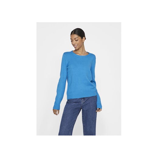 Vila Sweter Ril 14054177 Niebieski Regular Fit ze sklepu MODIVO w kategorii Swetry damskie - zdjęcie 168761822