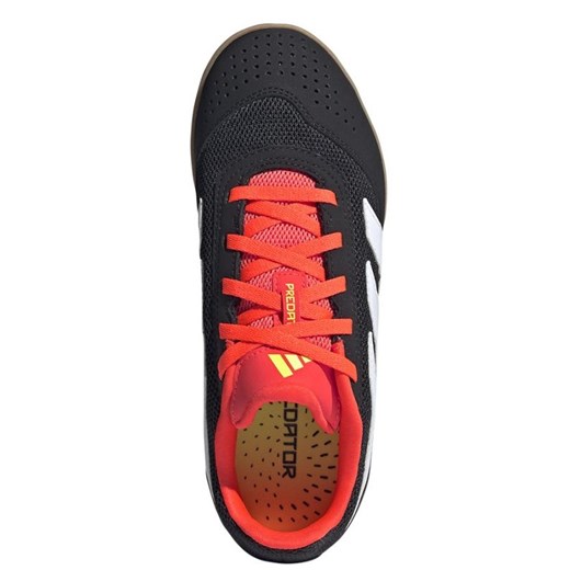 Czarne buty sportowe dziecięce Adidas sznurowane 