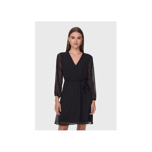 ONLY Sukienka codzienna Cera 15236376 Czarny Regular Fit ze sklepu MODIVO w kategorii Sukienki - zdjęcie 168766961