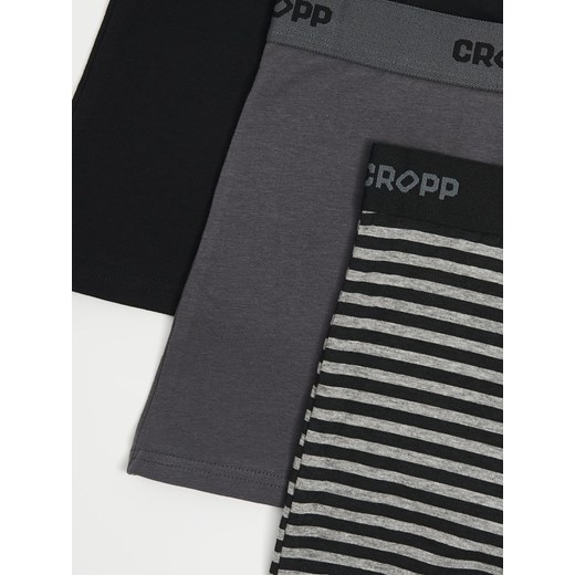 Cropp - 3 pack bokserek - szary Cropp S Cropp