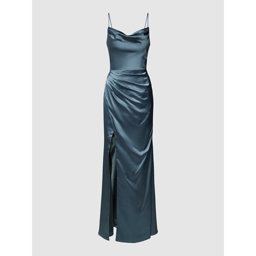 Sukienka wieczorowa z rozcięciem ze sklepu Peek&Cloppenburg  w kategorii Sukienki - zdjęcie 168772392