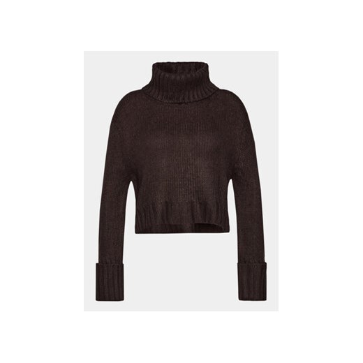 Brave Soul Sweter LK-248CAPITSOBRW Brązowy Regular Fit S MODIVO
