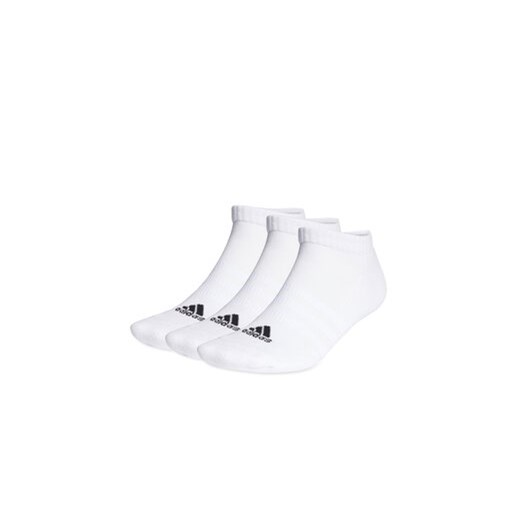 adidas Skarpety stopki unisex Cushioned Low-Cut Socks 3 Pairs HT3434 Biały ze sklepu MODIVO w kategorii Skarpetki męskie - zdjęcie 168773444