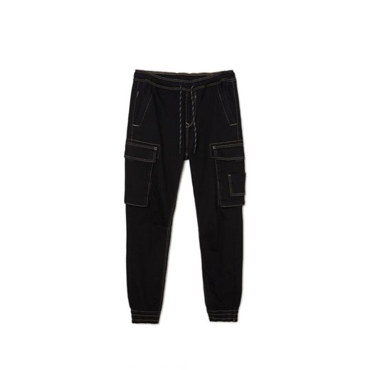 Cropp - Jeansy jogger - czarny Cropp 36/34 Cropp