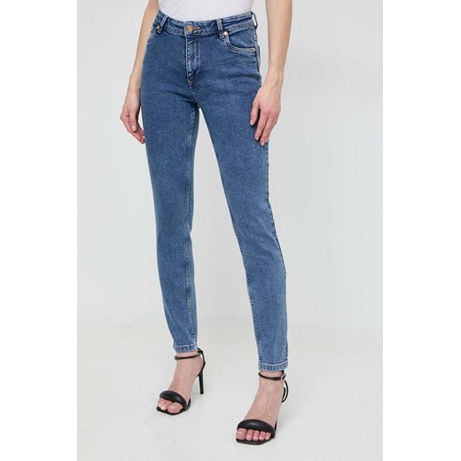Silvian Heach jeansy damskie kolor niebieski ze sklepu ANSWEAR.com w kategorii Jeansy damskie - zdjęcie 168775780