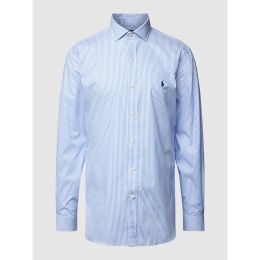 Koszula biznesowa o kroju slim fit w paski ze sklepu Peek&Cloppenburg  w kategorii Koszule męskie - zdjęcie 168776300