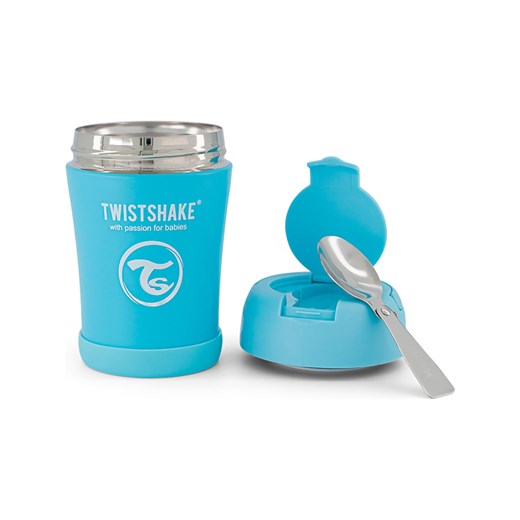 Twistshake Pojemnik termiczny w kolorze niebieskim - 350 ml ze sklepu Limango Polska w kategorii Kubki termiczne - zdjęcie 168776431