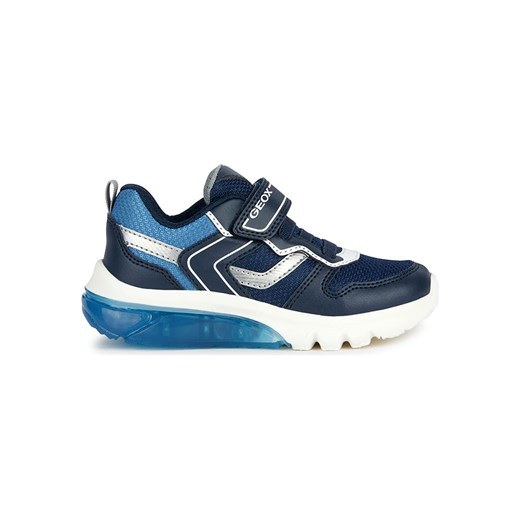 Geox Sneakersy &quot;Ciberdron&quot; w kolorze granatowo-niebieskim ze sklepu Limango Polska w kategorii Buty sportowe dziecięce - zdjęcie 168776724