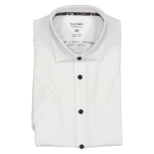 OLYMP Koszula &quot;24/7 Level 5&quot; - Body fit - w kolorze białym ze sklepu Limango Polska w kategorii Koszule męskie - zdjęcie 168776740