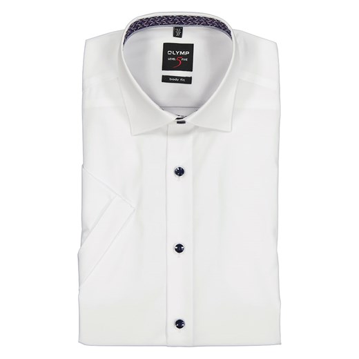 OLYMP Koszula &quot;Level 5&quot; - Body fit - w kolorze białym ze sklepu Limango Polska w kategorii Koszule męskie - zdjęcie 168776744
