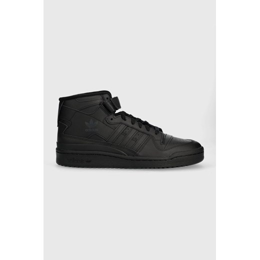 adidas Originals sneakersy Forum Mid kolor czarny IG3757 ze sklepu PRM w kategorii Buty sportowe męskie - zdjęcie 168779123