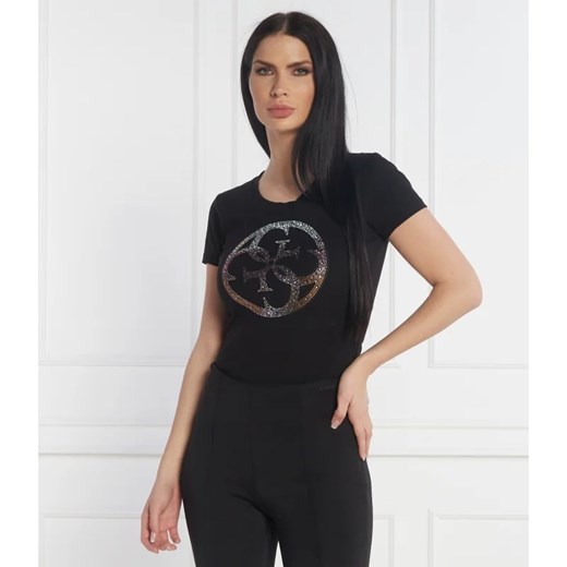 GUESS T-shirt | Slim Fit ze sklepu Gomez Fashion Store w kategorii Bluzki damskie - zdjęcie 168782291