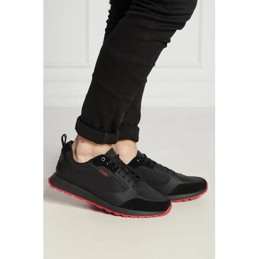 HUGO Sneakersy Icelin_Runn_nypu A_N | z dodatkiem skóry 43 okazyjna cena Gomez Fashion Store