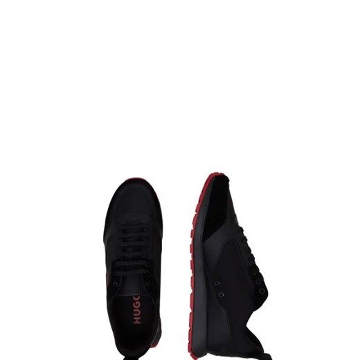HUGO Sneakersy Icelin_Runn_nypu A_N | z dodatkiem skóry 41 wyprzedaż Gomez Fashion Store