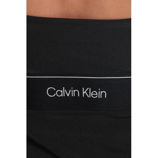 Sukienka Calvin Klein mini z okrągłym dekoltem na ramiączkach 