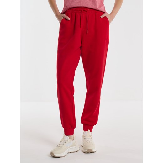 Spodnie dresowe damskie czerwone Foxie 603/ Megan 603 ze sklepu Big Star w kategorii Spodnie damskie - zdjęcie 168782494