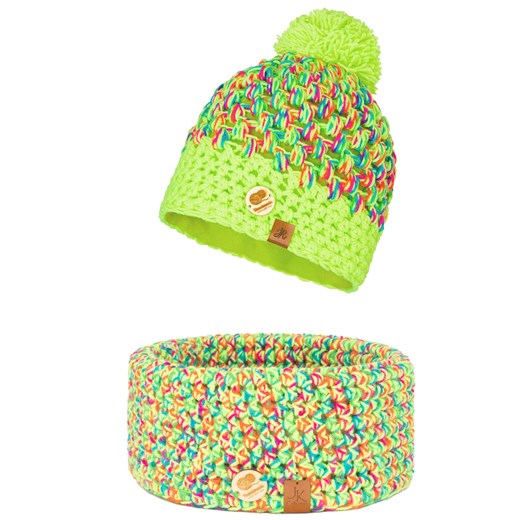 Zimowy komplet Damski handmade ze sklepu JK-Collection w kategorii Komplety czapka i szalik damskie - zdjęcie 168783294