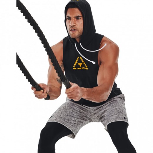 Męskie spodenki treningowe UNDER ARMOUR Project Rock Terry Shorts Under Armour 3XL okazyjna cena Sportstylestory.com