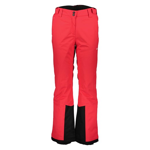 CMP Spodnie narciarskie w kolorze czerwono-czarnym ze sklepu Limango Polska w kategorii Spodnie damskie - zdjęcie 168786874