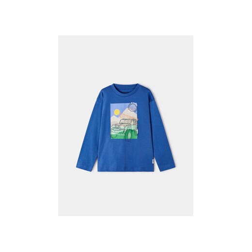 Mayoral Bluzka 3027 Niebieski Regular Fit ze sklepu MODIVO w kategorii T-shirty chłopięce - zdjęcie 168787960