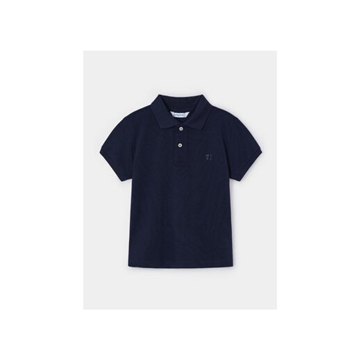 Mayoral Polo 150 Granatowy Regular Fit ze sklepu MODIVO w kategorii T-shirty chłopięce - zdjęcie 168787994