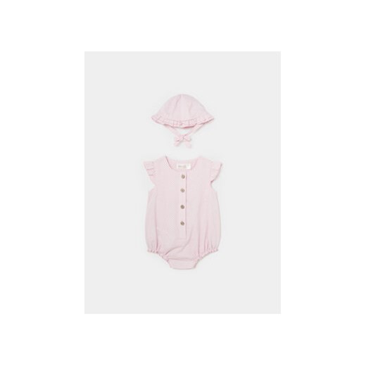 Mayoral Romper 1603 Różowy ze sklepu MODIVO w kategorii Komplety niemowlęce - zdjęcie 168788022