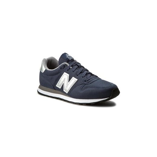 New Balance Sneakersy GM500NAY Granatowy New Balance 41_5 okazja MODIVO