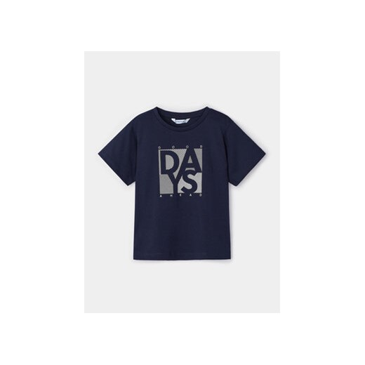 Mayoral T-Shirt 170 Granatowy Regular Fit ze sklepu MODIVO w kategorii T-shirty chłopięce - zdjęcie 168788543