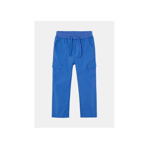 Mayoral Spodnie materiałowe 3545 Niebieski Slim Fit ze sklepu MODIVO w kategorii Spodnie chłopięce - zdjęcie 168788570