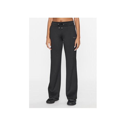 Guess Spodnie dresowe Briana V3BB11 KB212 Czarny Regular Fit ze sklepu MODIVO w kategorii Spodnie damskie - zdjęcie 168792482