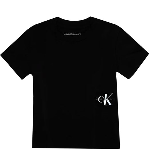 CALVIN KLEIN JEANS T-shirt | Regular Fit ze sklepu Gomez Fashion Store w kategorii Bluzki dziewczęce - zdjęcie 168793112