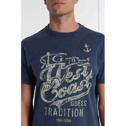 T-shirt męski Guess z krótkim rękawem