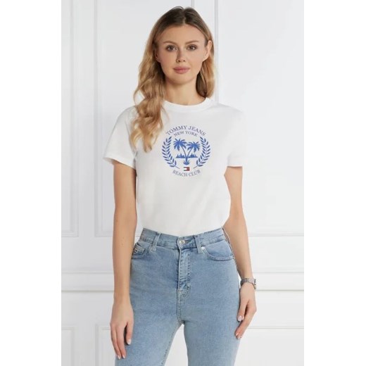 Tommy Jeans T-shirt | Regular Fit Tommy Jeans S wyprzedaż Gomez Fashion Store