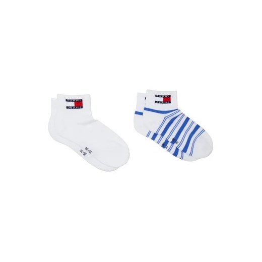 Skarpetki damskie Tommy Jeans w abstrakcyjnym wzorze
