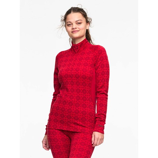 KARI TRAA Koszulka w kolorze czerwonym ze sklepu Limango Polska w kategorii Bluzki damskie - zdjęcie 168794051