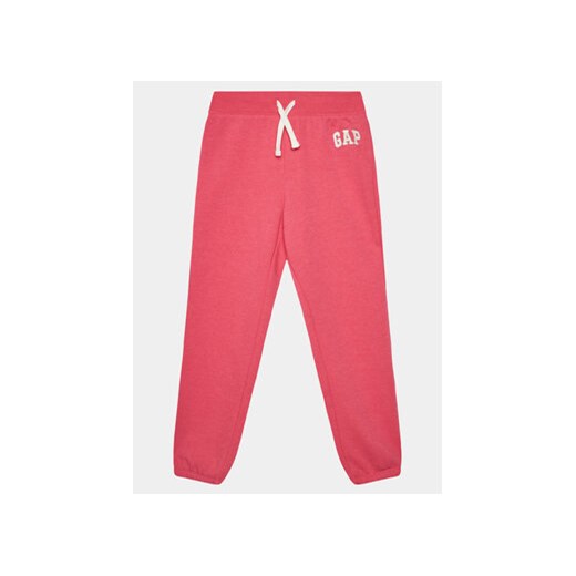 Gap Spodnie dresowe 482442-01 Różowy Regular Fit ze sklepu MODIVO w kategorii Spodnie dziewczęce - zdjęcie 168794410